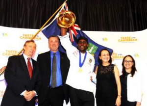 Caribbean Bartender of the Year, Ryan Adamson of Barbados