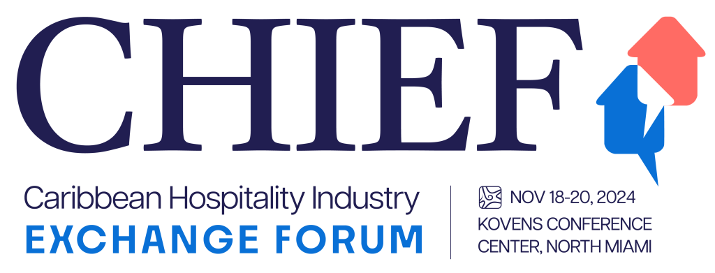 Caribbean Hospitality Industry Exchange Forum (CHIEF) 2024 Official Logo full color